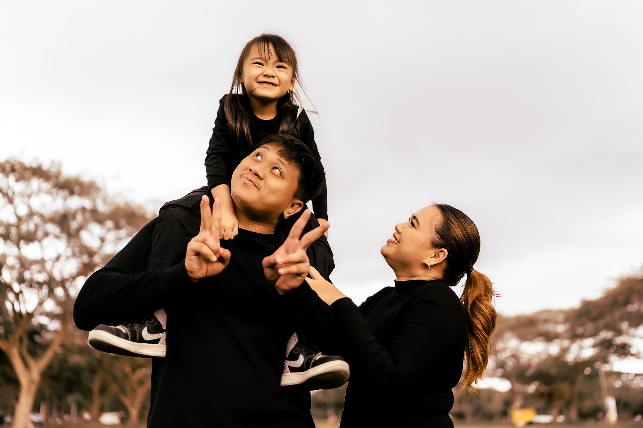 Couple in romantic moment